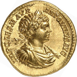 Caracalla (198-217). Aureus 199, ... 