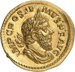 Postume (260-268). Aureus 262, ... 
