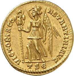 Constantin Ier (307-337). Solidus, ... 