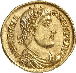 Magnus Maximus (383-388). Solidus, ... 