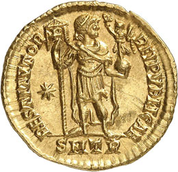 Magnus Maximus (383-388). Solidus, ... 