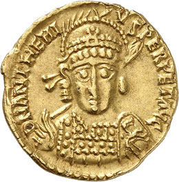 Anthême (467-472). Solidus, ... 