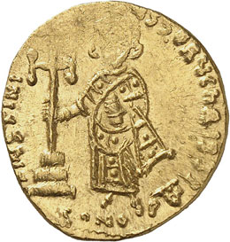 Justinien II (685-695). Solidus ... 