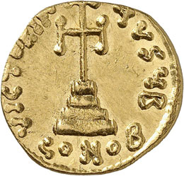 Tibère III (698-705). Solidus, ... 