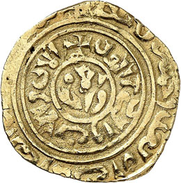 Louis IX (1245-1270). Dinar ... 