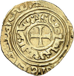 Louis IX (1245-1270). Dinar ... 