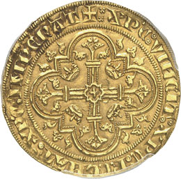Philippe VI (1328-1350). Double ... 