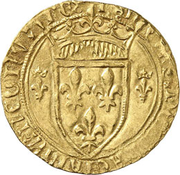 Charles VII (1422-1461). Écu ... 