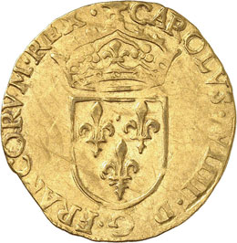 Charles IX (1560-1574). Écu ... 