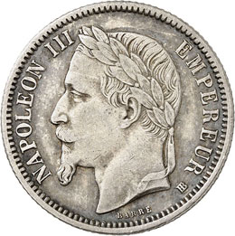 Napoléon III (1852-1870). Franc ... 