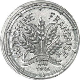 10 Cent 1945, essai en aluminium, ... 