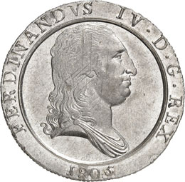 Naples, Ferdinand IV de Bourbon ... 