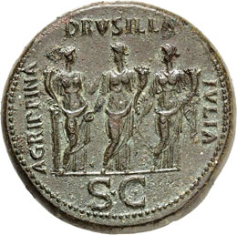 Caligula (37-41). Sesterce, 37, ... 