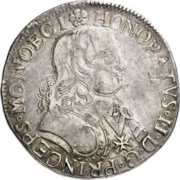 Honoré II (1604-1662). Écu 1648, ... 