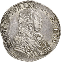 Honoré II (1604-1662). 1/2 Écu ... 