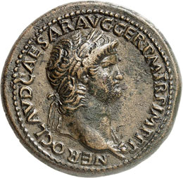 Néron (54-68). Sesterce 64, Rome. 