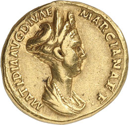 Matidia, nièce de Trajan ... 