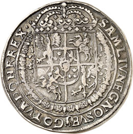 Sigismond III (1587-1632). Thaler ... 