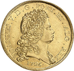 Jean V (1706-1750). Dobra 1726, ... 