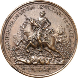 Pierre Ier (1682-1725). Médaille ... 