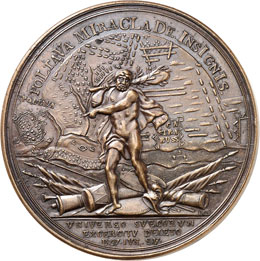 Pierre Ier (1682-1725). Médaille ... 