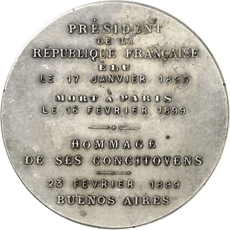 ARGENTINE République. Médaille, ... 