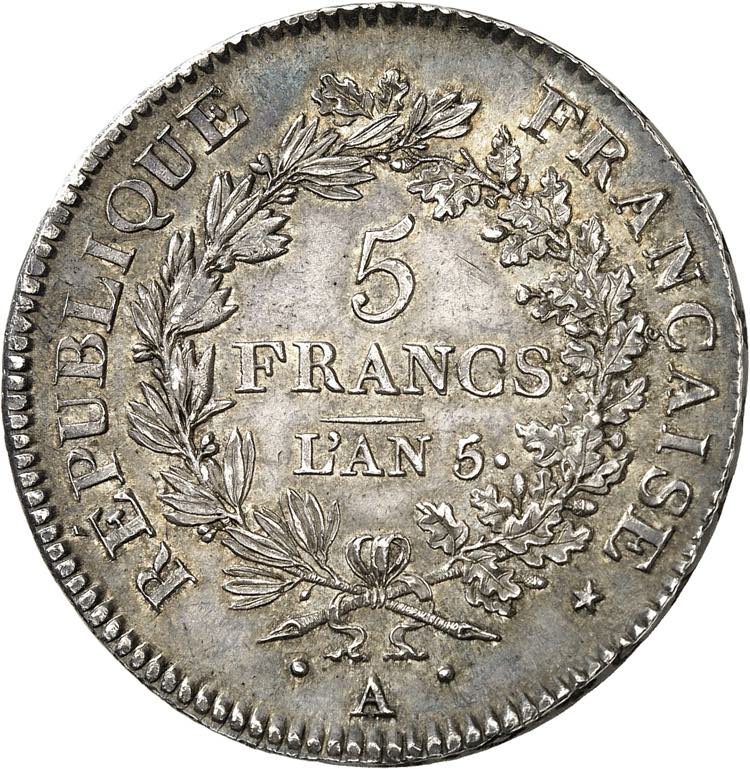 FRANCE Directoire (1795-1799). 5 ... 