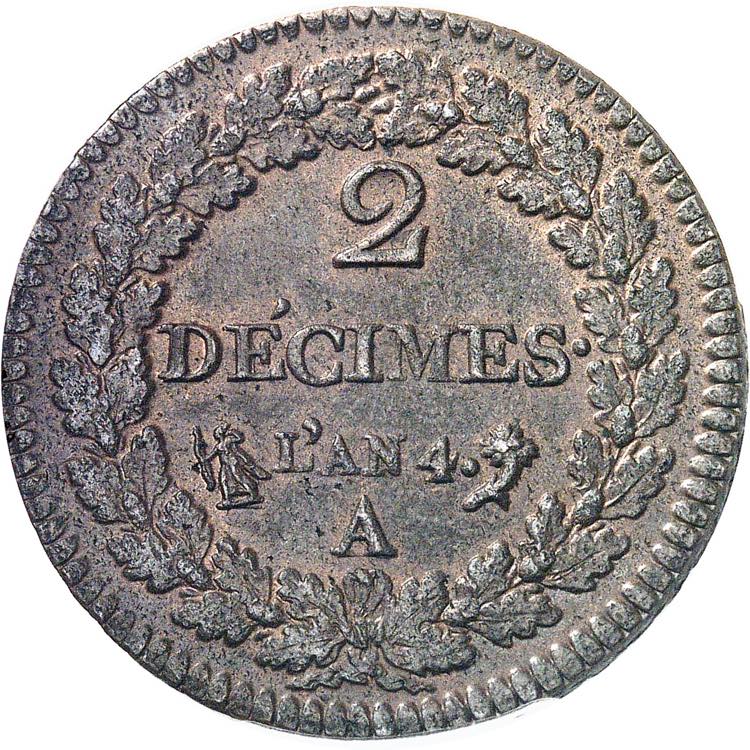 FRANCE Directoire (1795-1799). 2 ... 