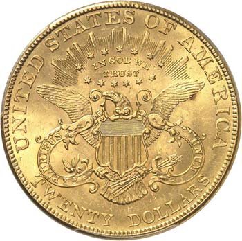 20 dollars Liberté 1907, ... 