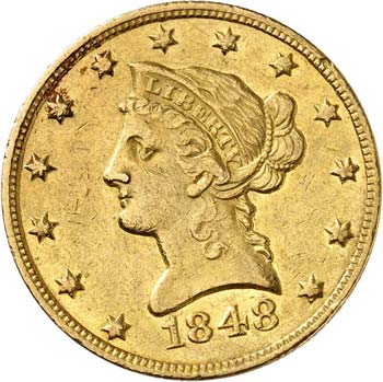 10 dollars Liberté 1848, Nouvelle ... 