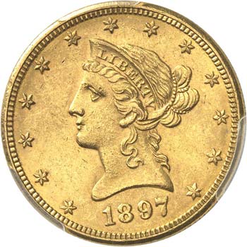 10 dollars Liberté 1897, Nouvelle ... 