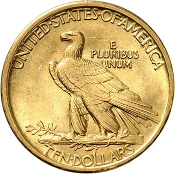 10 dollars Indien 1907, ... 