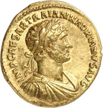 Hadrien (117-138). Aureus 118, ... 