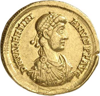 Valentinien II (375-392). Solidus ... 