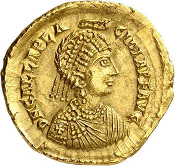 Galla Placida, femme de Constantin ... 