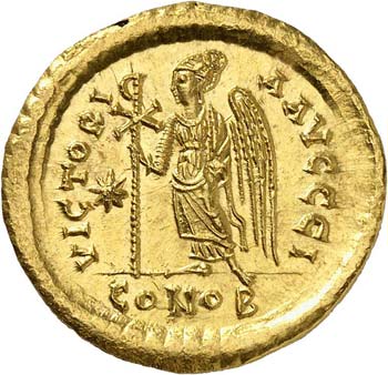 Anastase Ier (491-518). Solidus, ... 