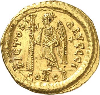 Anastase Ier (491-518). Solidus ... 