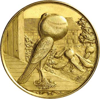 Francfort. Médaille en or 1897, ... 