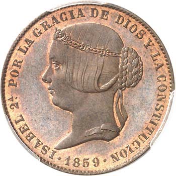 Isabelle II (1833-1868). 25 ... 