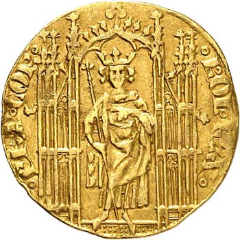 Charles IV 1322-1328). Petit royal ... 