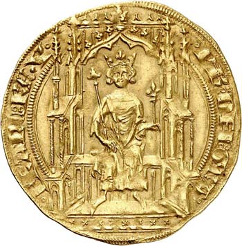 Philippe VI (1328-1350). Double ... 