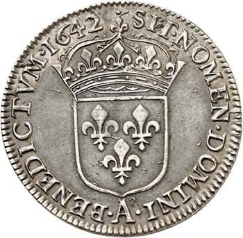 Louis XIII (1610-1643). 1/4 ... 