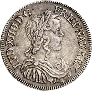 Louis XVI (1610-1643). ½ écu à ... 