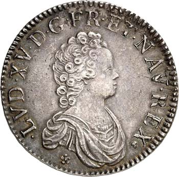 Louis XV (1715-1774). Écu ... 