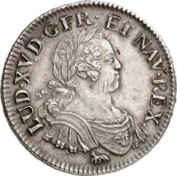 Louis XV (1715-1774). Écu aux 8 L ... 