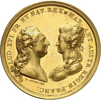 Louis XVI (1774-1792). Médaille ... 