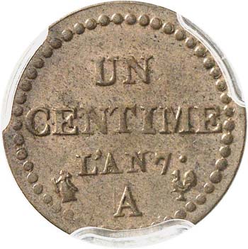 Directoire (1795-1799). Un centime ... 