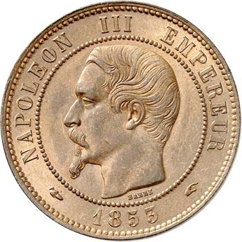 Napoléon III (1852-1870). 10 ... 