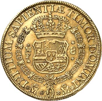 Philippe V (1700-1746). 8 escudos ... 