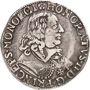 Honoré II (1604-1662). Écu ... 